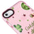 iPhone 6 PLus Drink Matcha Telefon Kılıfı - Artycase - Simli Pembe