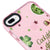 iPhone 8 Plus Drink Matcha Telefon Kılıfı - Artycase - Simli Pembe