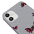iPhone 12 Mini Bats Boo Bitch Telefon Kılıfı - Renkli Silikon - Gri