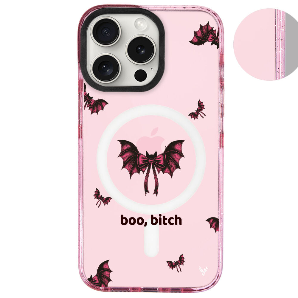 MagsafeliArtycaseSimliPembe