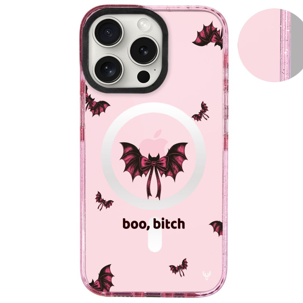 MagsafeliArtycaseSimliPembe