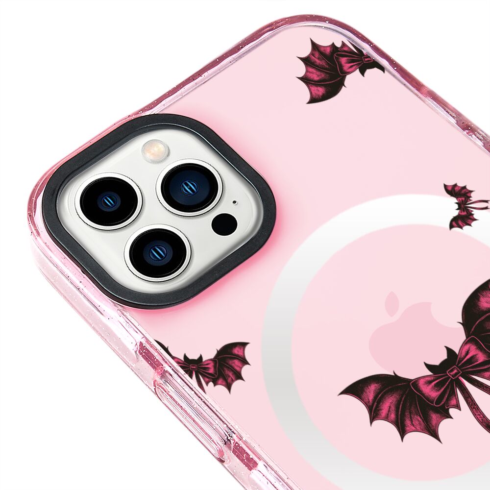 MagsafeliArtycaseSimliPembe