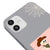 iPhone 12 Boo Skeleton Telefon Kılıfı - Renkli Silikon - Gri