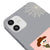 iPhone 12 Mini Boo Skeleton Telefon Kılıfı - Renkli Silikon - Gri