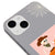 iPhone 13 Mini Boo Skeleton Telefon Kılıfı - Renkli Silikon - Gri