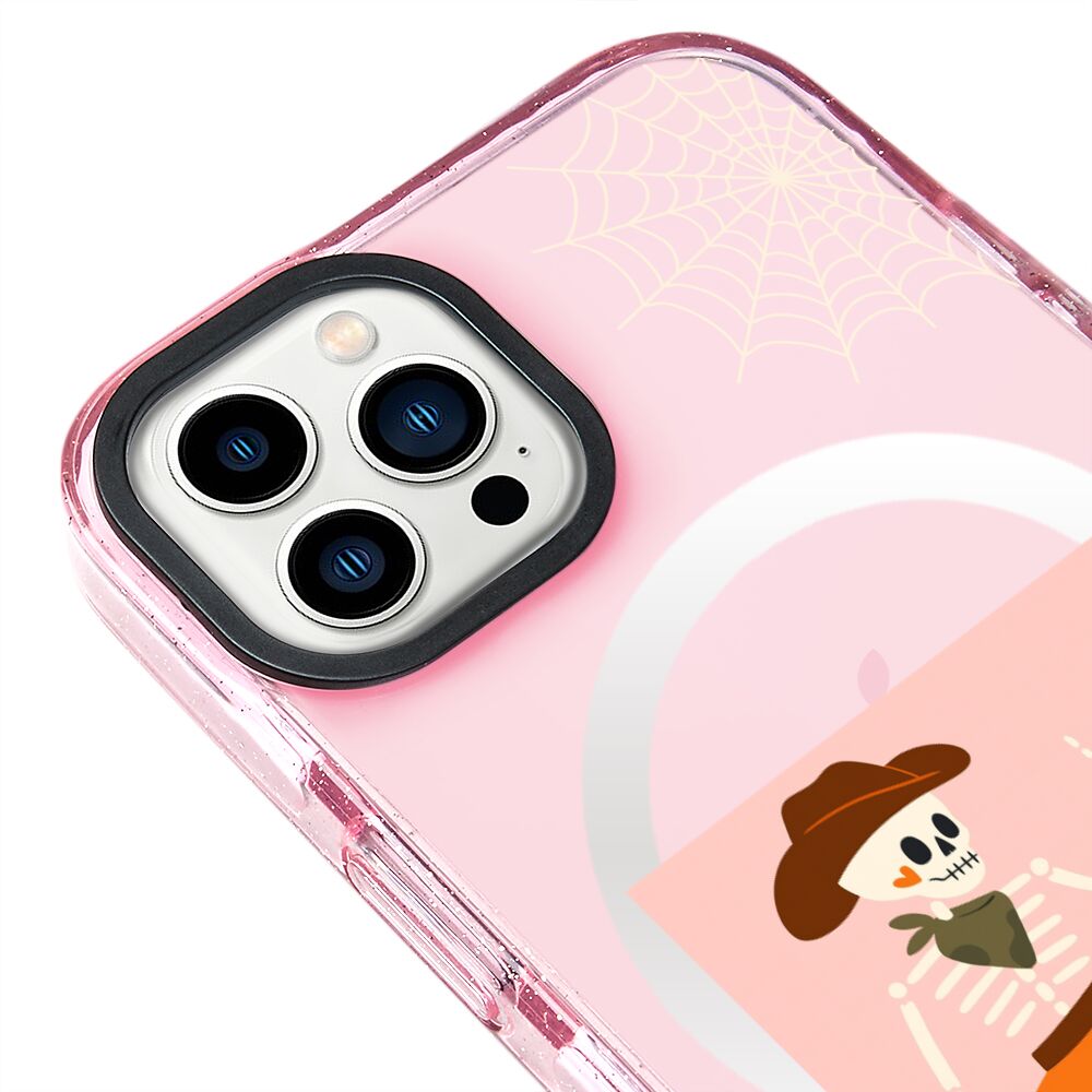 MagsafeliArtycaseSimliPembe