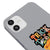 iPhone 12 Mini Trick Treat Telefon Kılıfı - Renkli Silikon - Gri