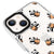 iPhone 13 Mini Bubble Panda Telefon Kılıfı - Artycase - Beyaz