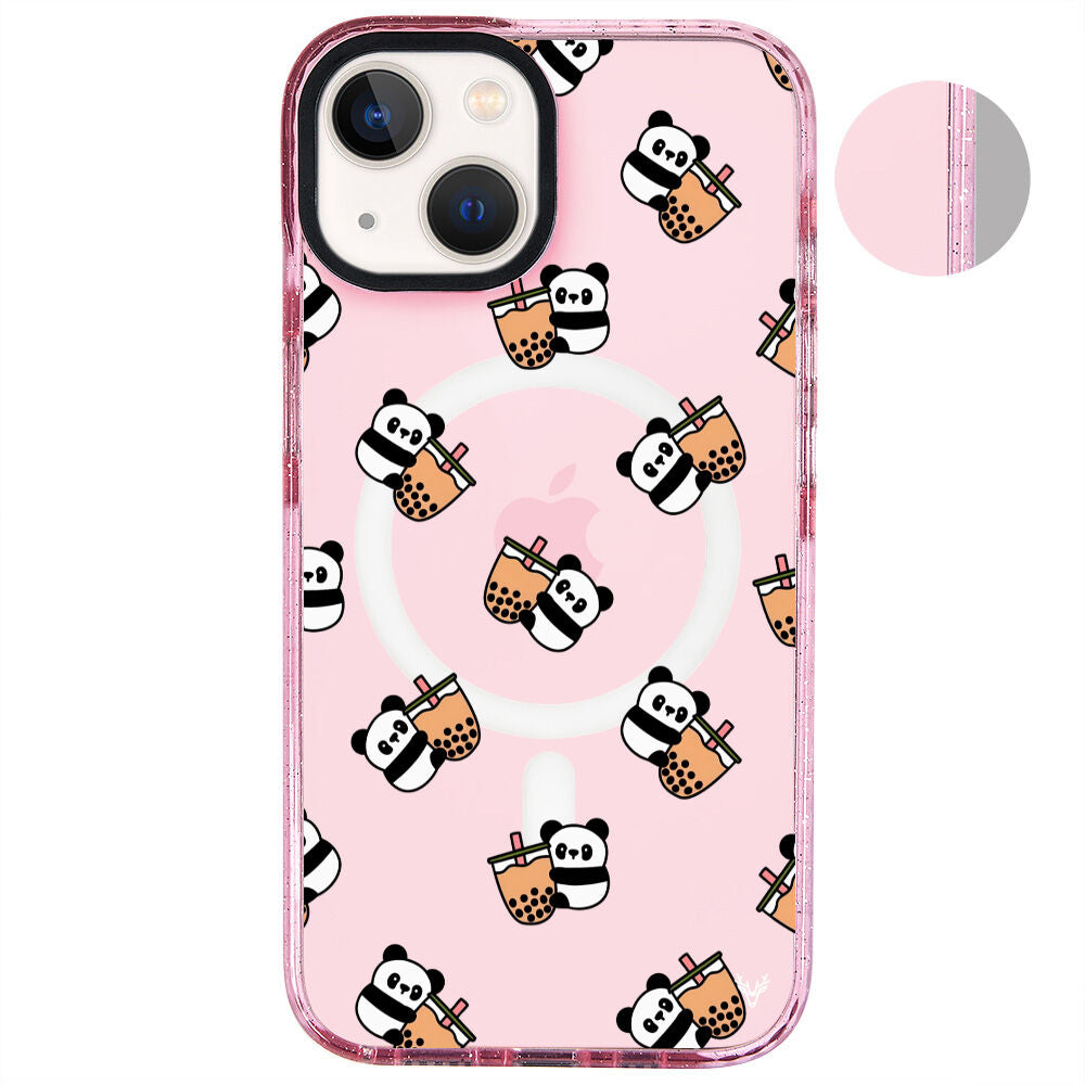 MagsafeliArtycaseSimliPembe