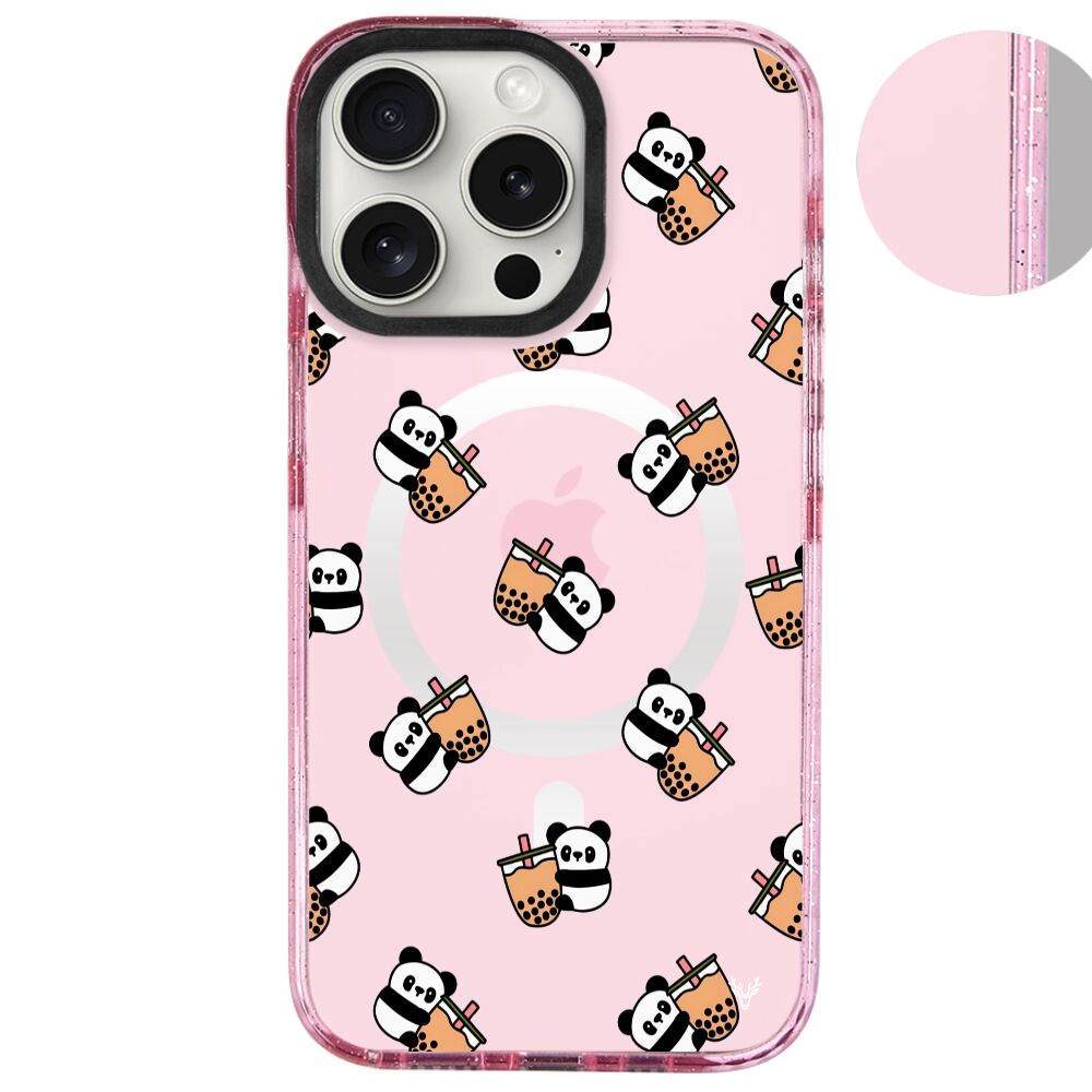 MagsafeliArtycaseSimliPembe