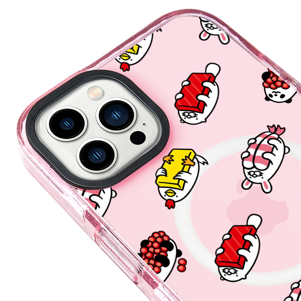 MagsafeliArtycaseSimliPembe