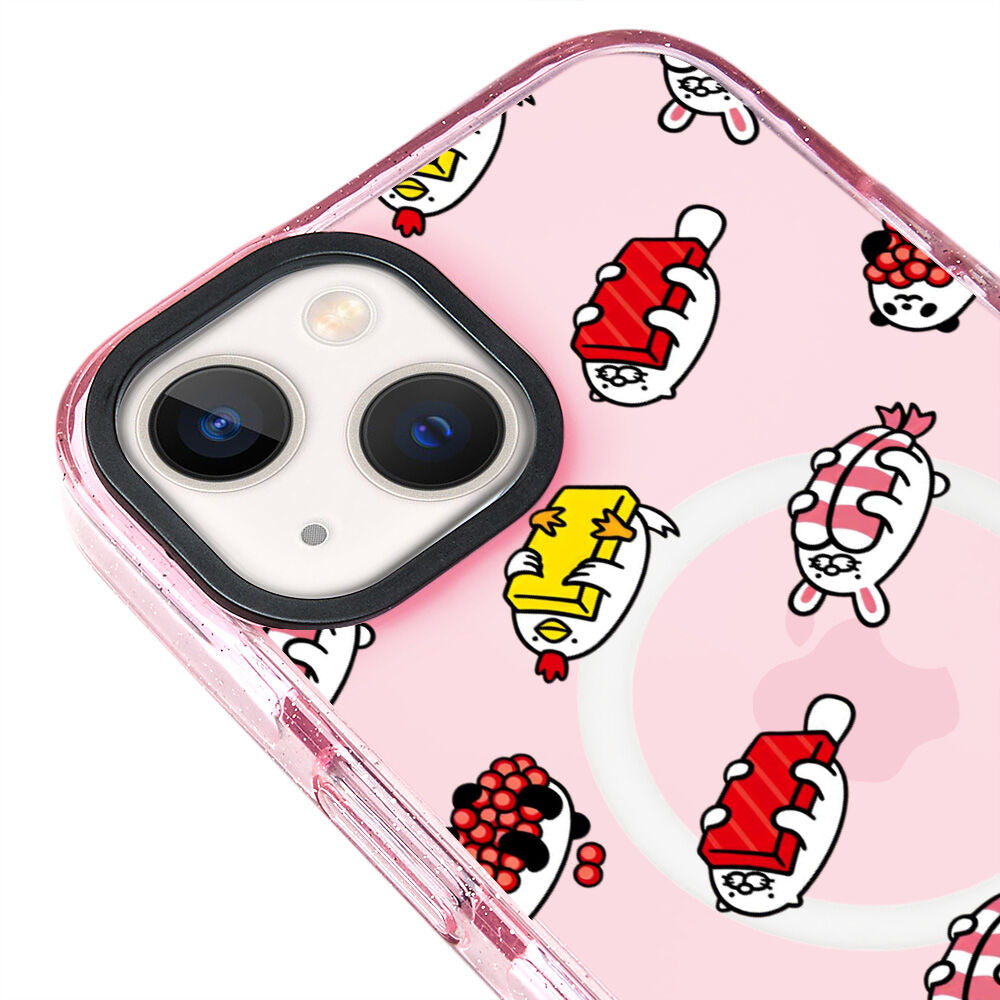 MagsafeliArtycaseSimliPembe