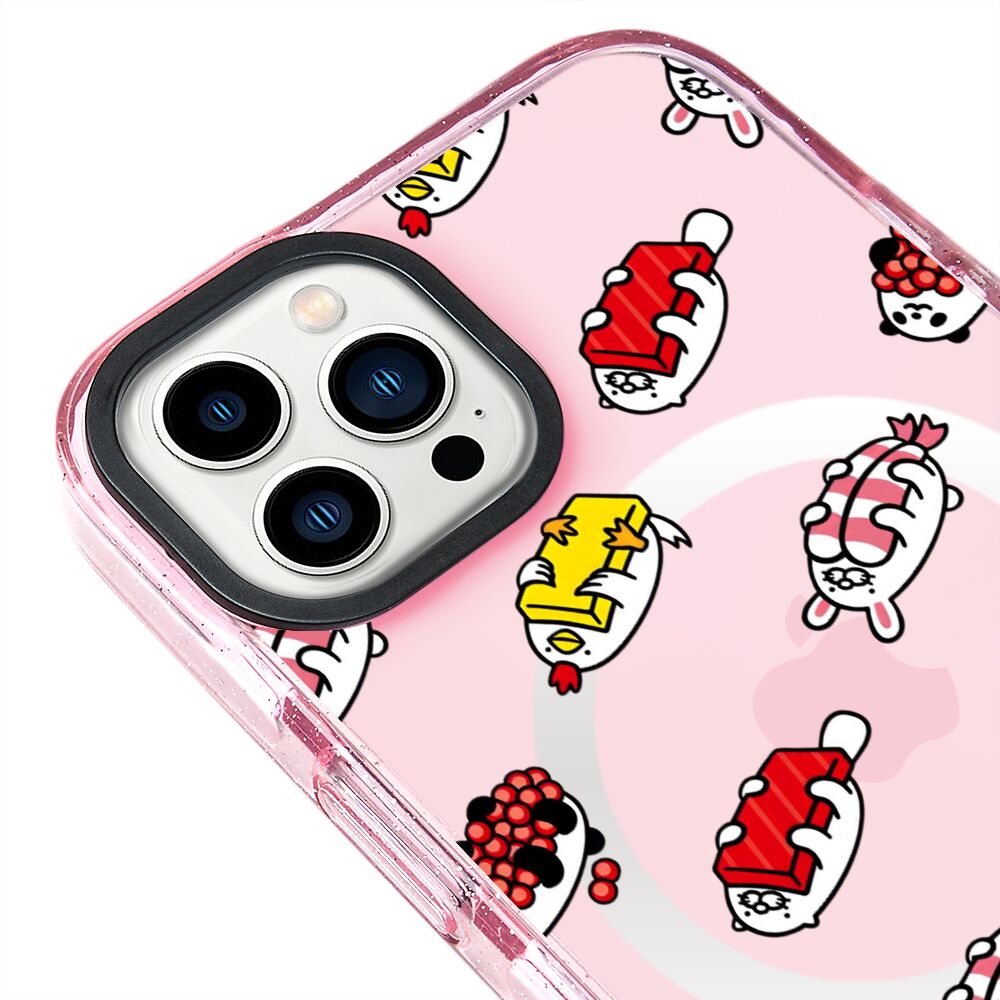 MagsafeliArtycaseSimliPembe