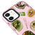 iPhone 12 East Cuisine Telefon Kılıfı - Artycase - Simli Pembe