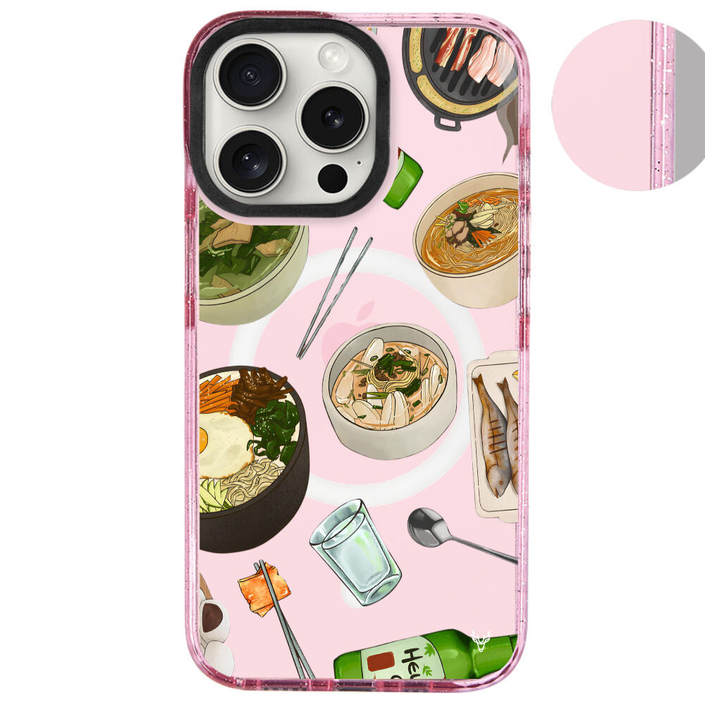 MagsafeliArtycaseSimliPembe