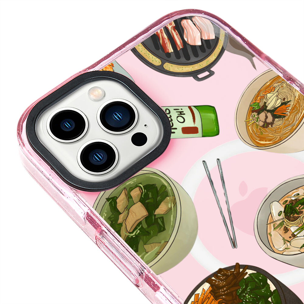 MagsafeliArtycaseSimliPembe