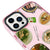 iPhone 15 Pro East Cuisine Telefon Kılıfı - Artycase - Simli Pembe