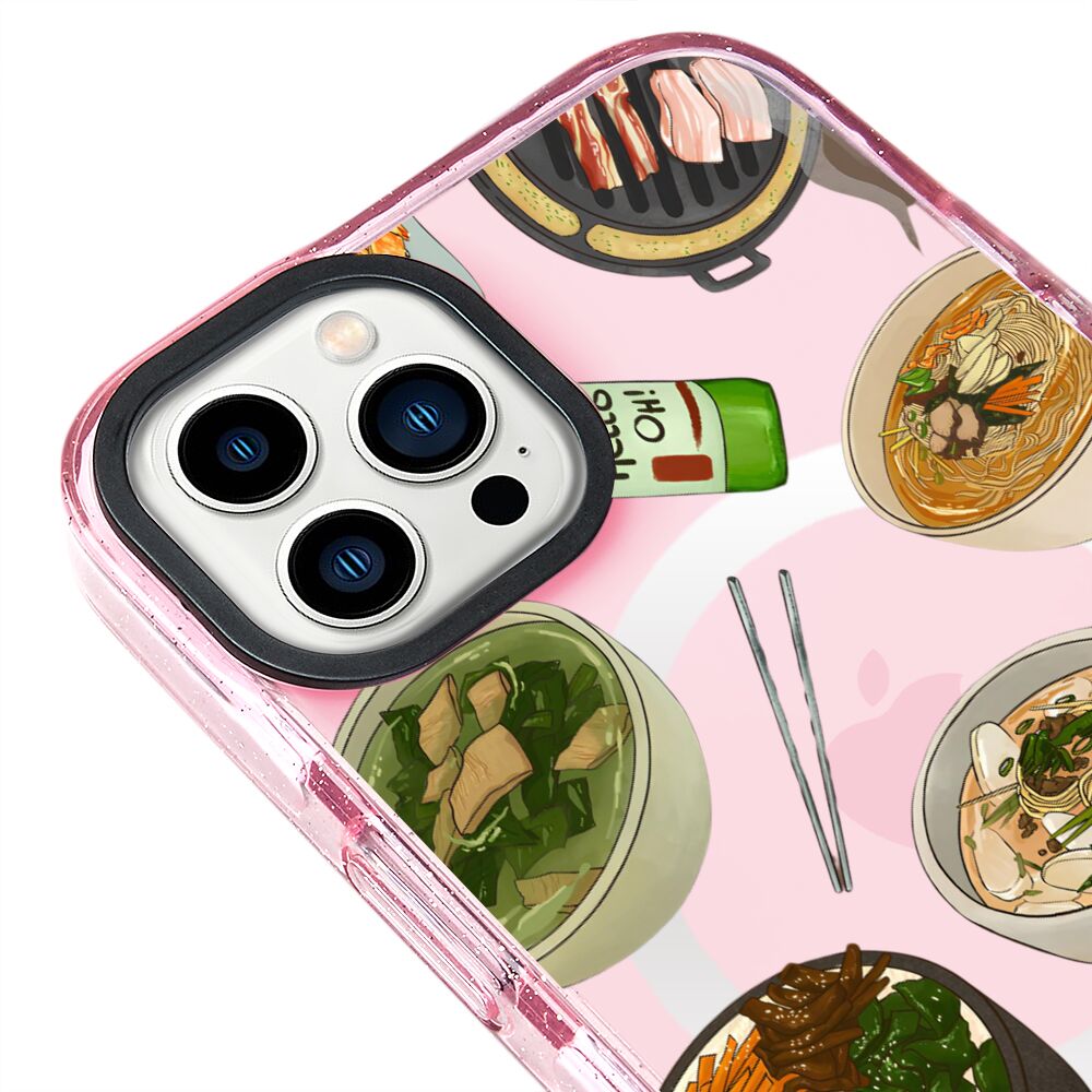 MagsafeliArtycaseSimliPembe