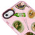 iPhone 6 East Cuisine Telefon Kılıfı - Artycase - Simli Pembe