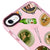 iPhone 6S Plus East Cuisine Telefon Kılıfı - Artycase - Simli Pembe