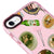 iPhone 7 East Cuisine Telefon Kılıfı - Artycase - Simli Pembe