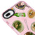iPhone 7 Plus East Cuisine Telefon Kılıfı - Artycase - Simli Pembe