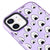 iPhone 11 Onigiri Telefon Kılıfı - Artycase - Simli Mor