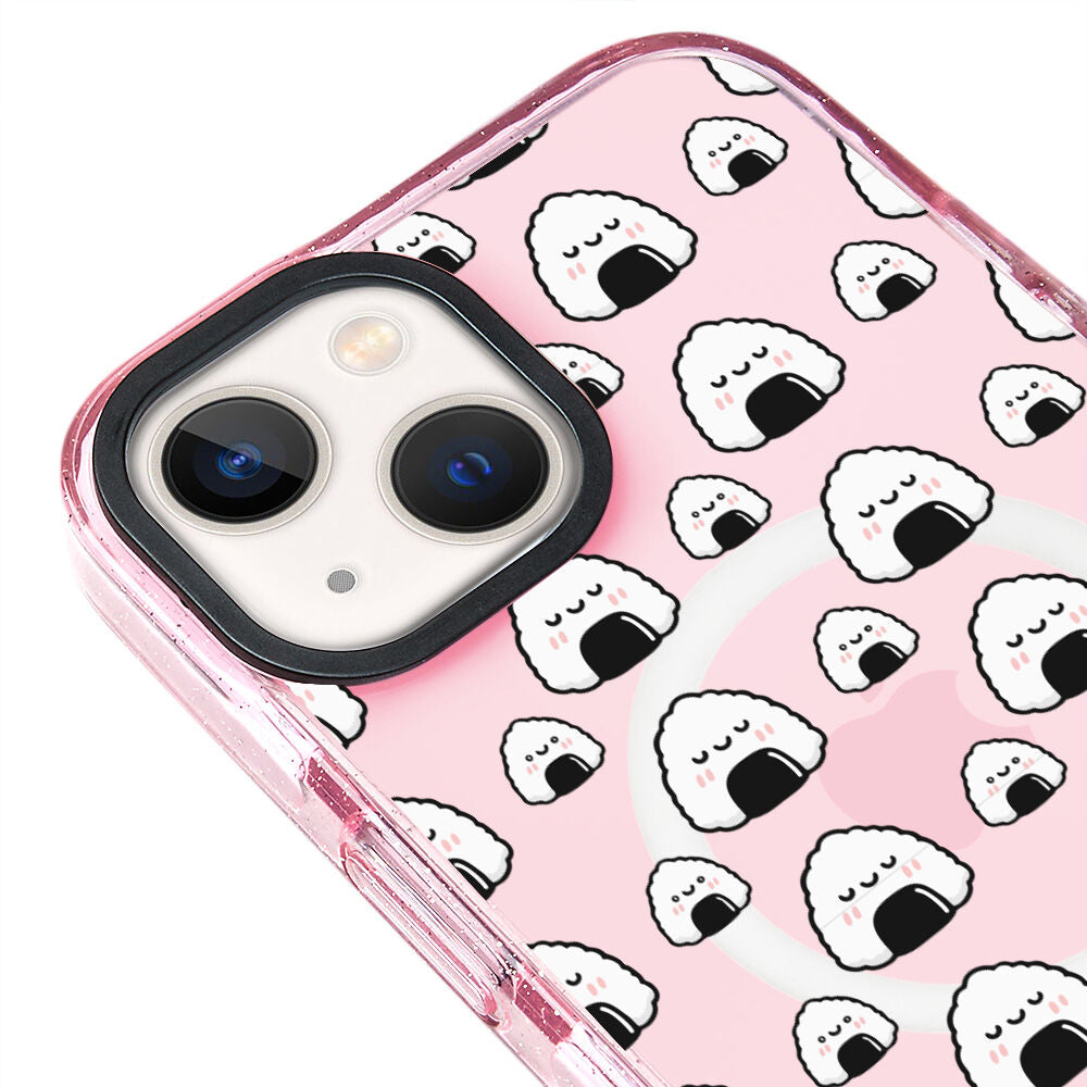 MagsafeliArtycaseSimliPembe