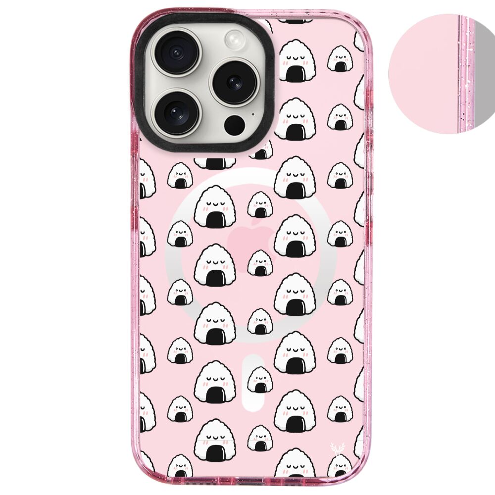 MagsafeliArtycaseSimliPembe