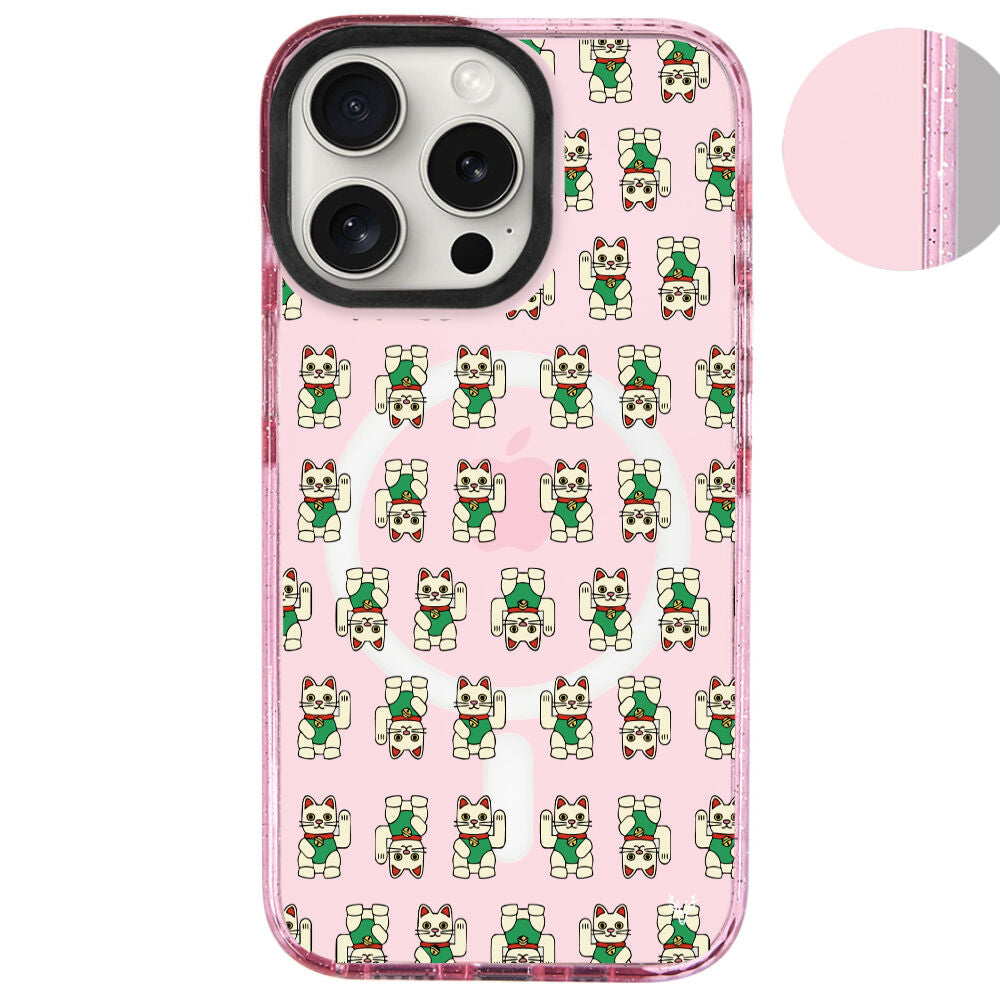 MagsafeliArtycaseSimliPembe