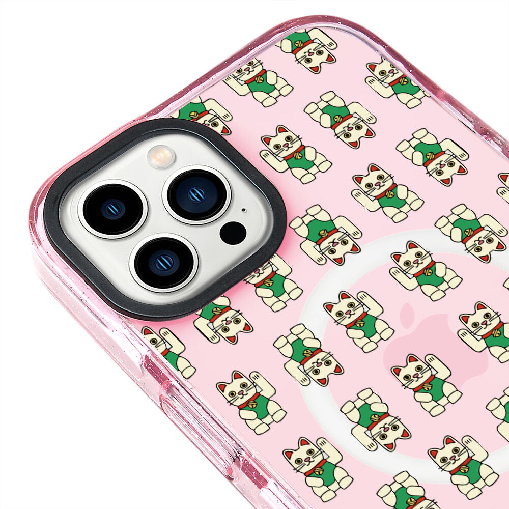 MagsafeliArtycaseSimliPembe