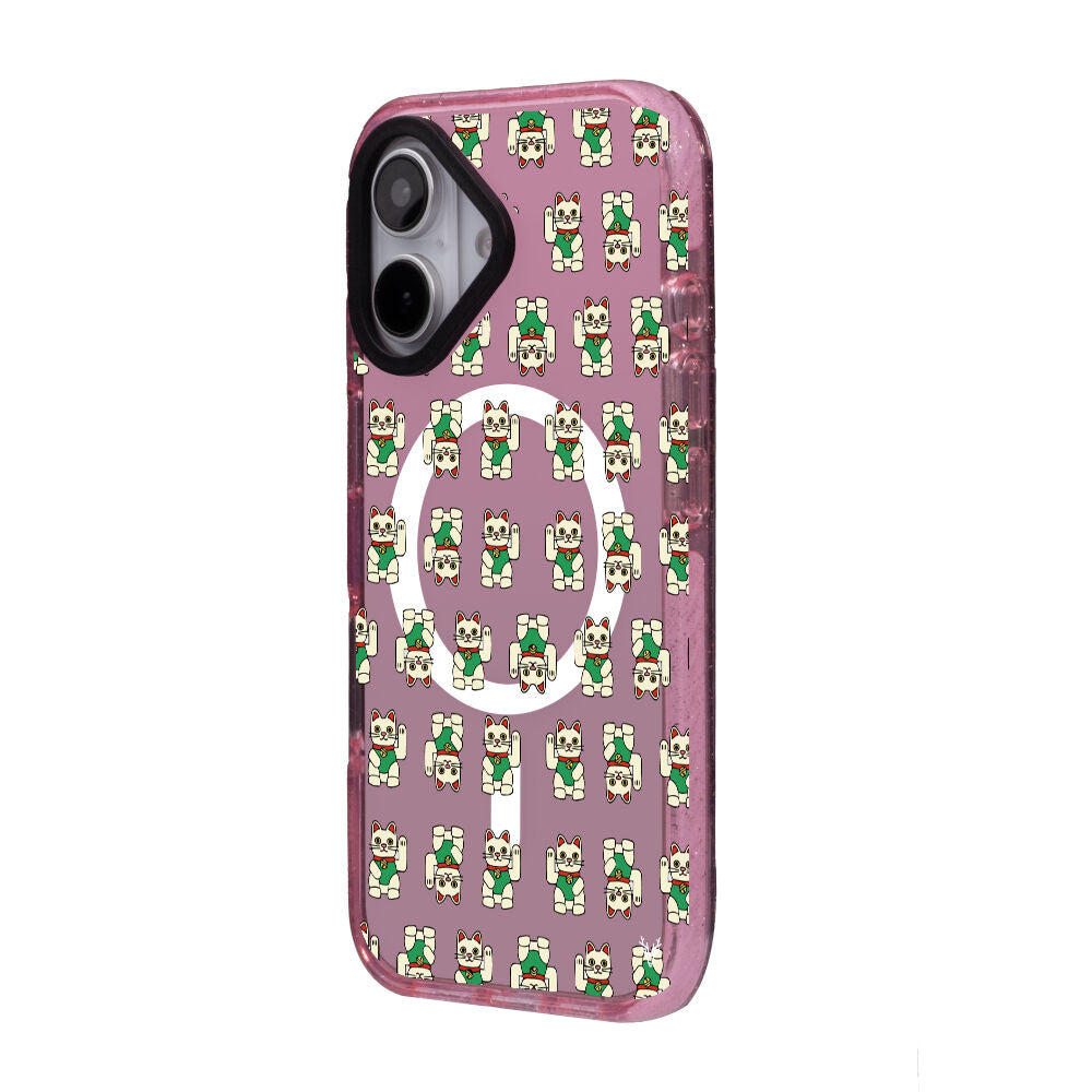 MagsafeliArtycaseSimliPembe