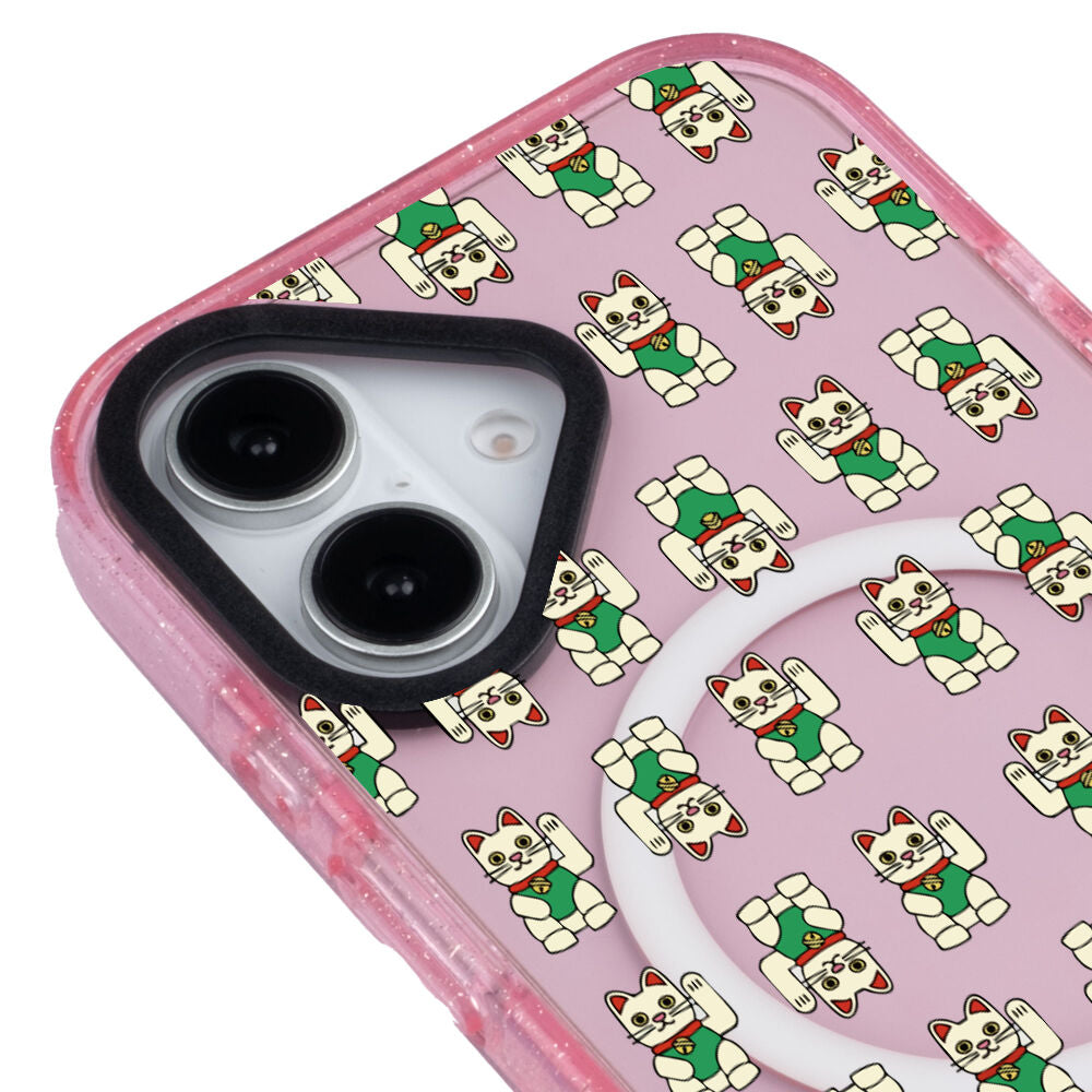 MagsafeliArtycaseSimliPembe