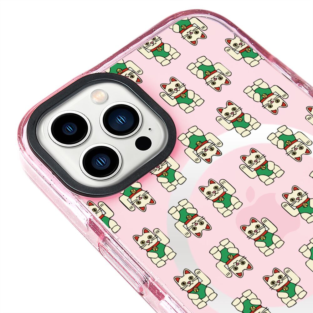 MagsafeliArtycaseSimliPembe