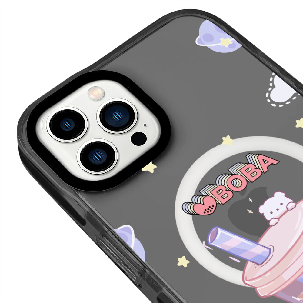 MagsafeliArtycaseCoolBlack