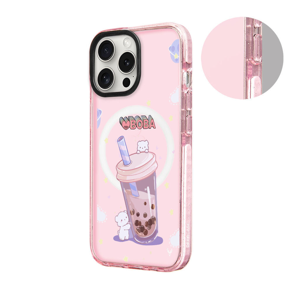 MagsafeliArtycaseSimliPembe