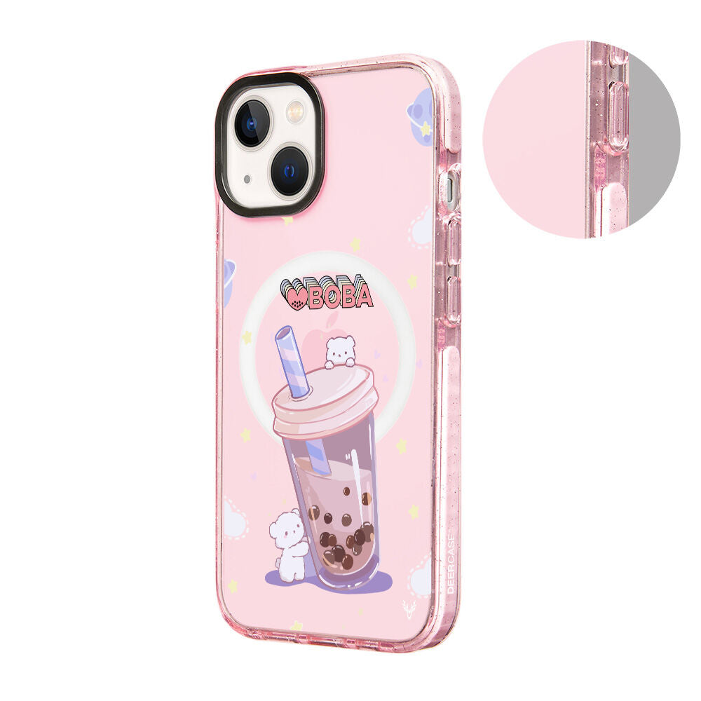 MagsafeliArtycaseSimliPembe