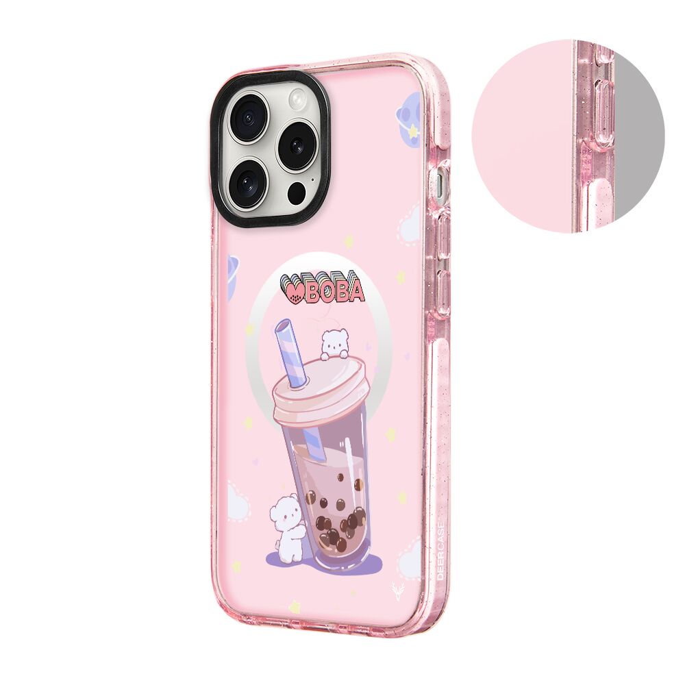 MagsafeliArtycaseSimliPembe