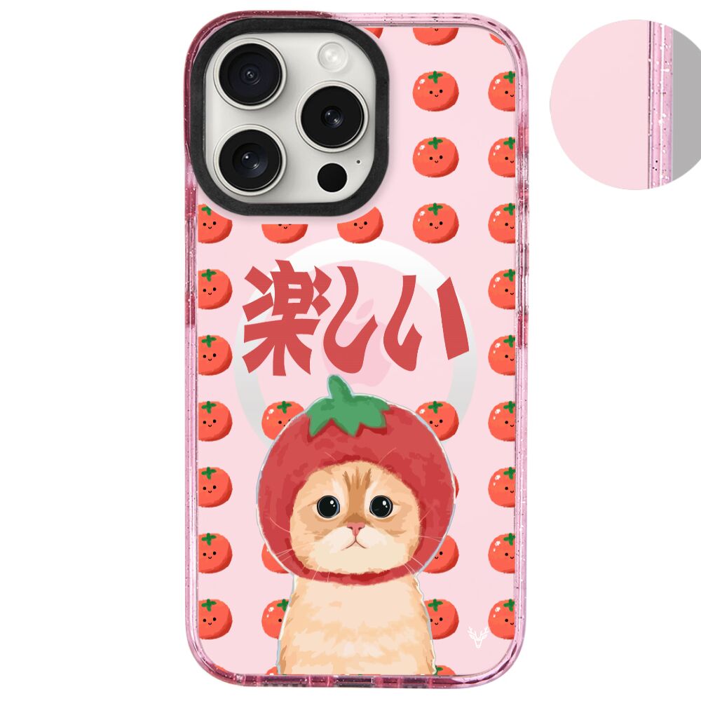 MagsafeliArtycaseSimliPembe