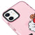iPhone 11 BT21 Pixel Telefon Kılıfı - Artycase - Simli Pembe