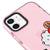 iPhone 12 Mini BT21 Pixel Telefon Kılıfı - Artycase - Simli Pembe