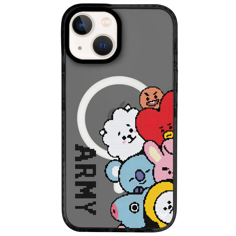 MagsafeliArtycaseCoolBlack