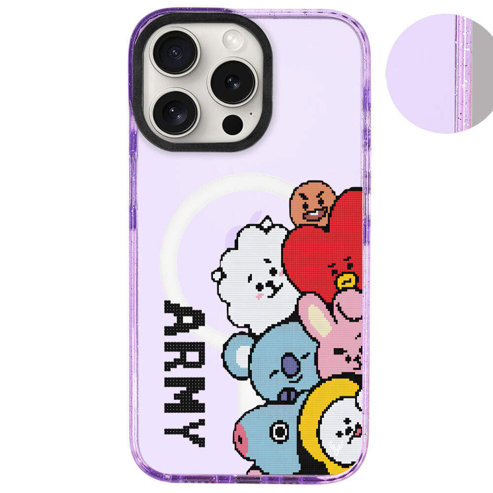 MagsafeliArtycaseSimliMor