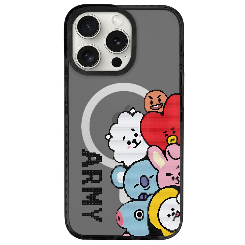 MagsafeliArtycaseCoolBlack