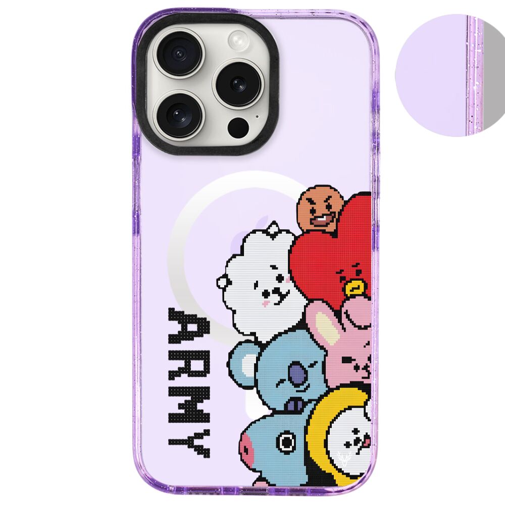 MagsafeliArtycaseSimliMor