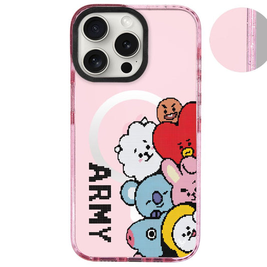 MagsafeliArtycaseSimliPembe