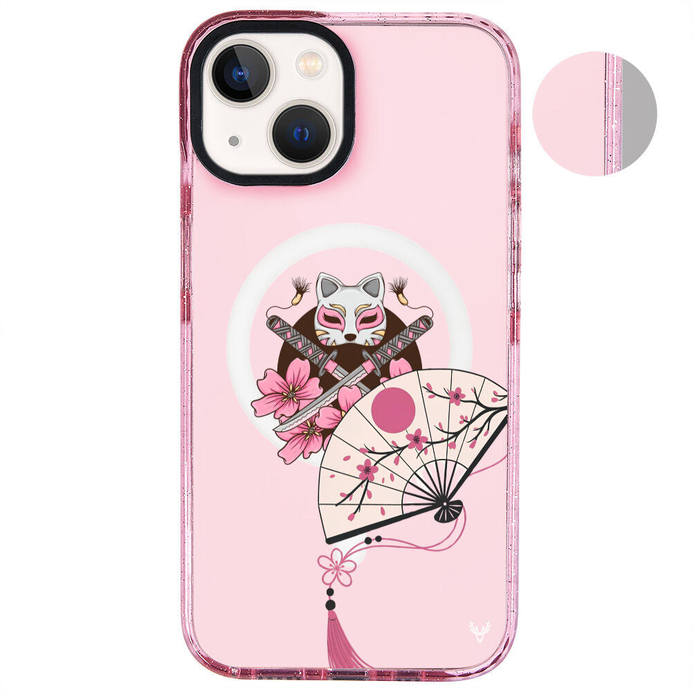 MagsafeliArtycaseSimliPembe