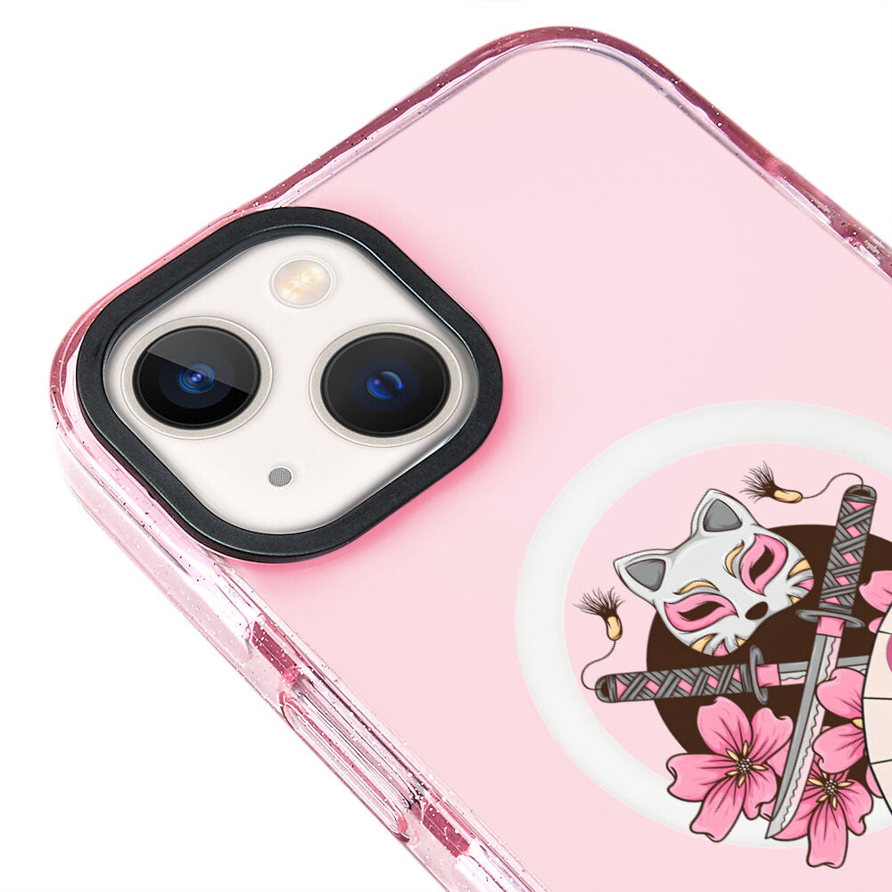 MagsafeliArtycaseSimliPembe