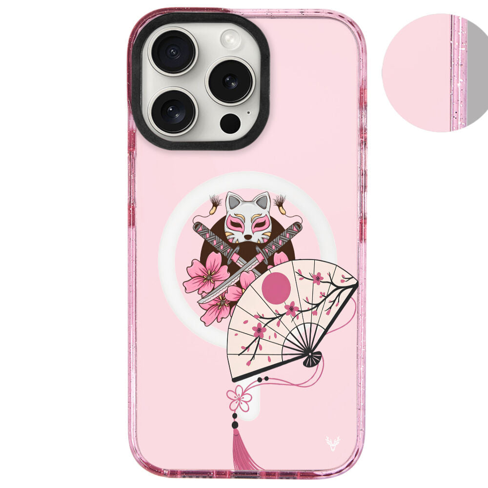 MagsafeliArtycaseSimliPembe