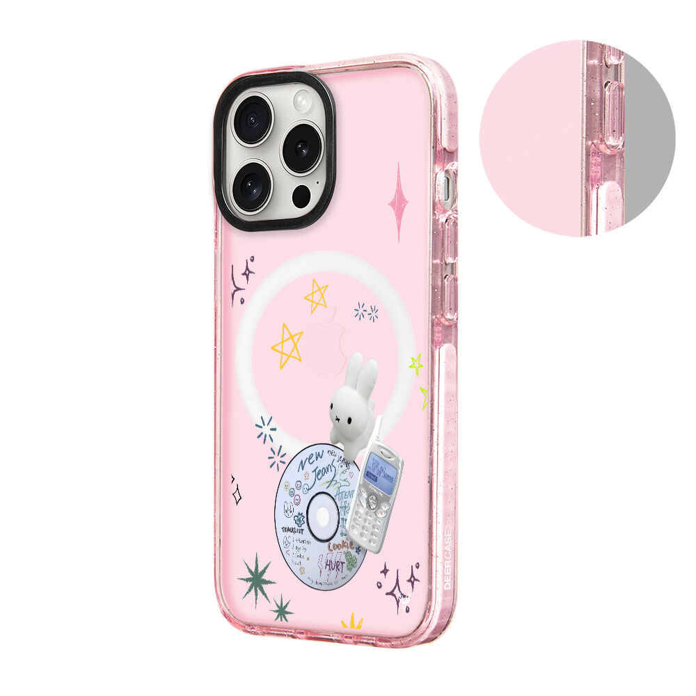 MagsafeliArtycaseSimliPembe